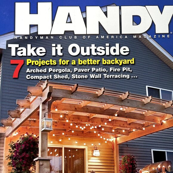Handyman Woodworking Magazine Vol 16 Issue 88 No 3 May Jun 2008 Backyard Project - Picture 2 of 9